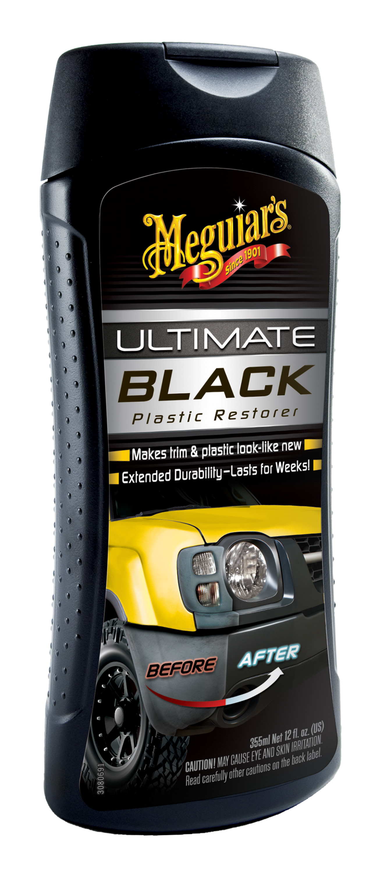 Meguiars G15812EU Ultimate Black Plastic Restorer Kunststoffpflege 355ml